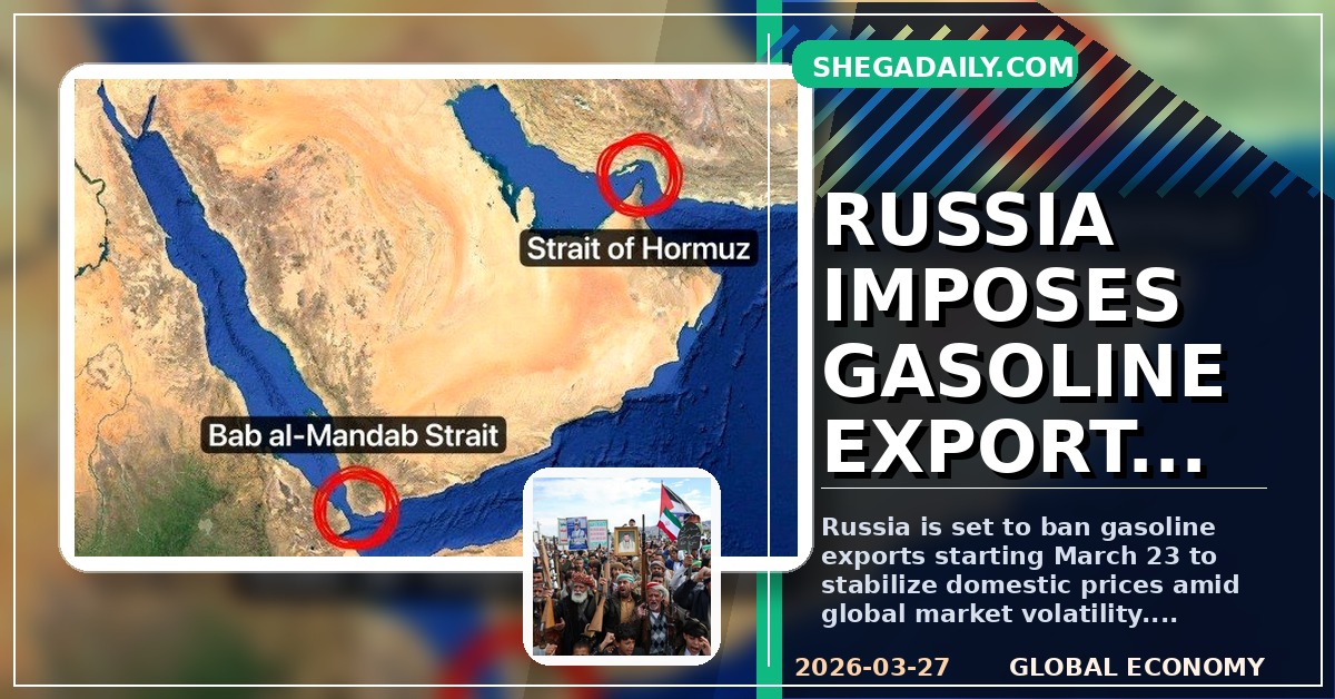 Russia to Halt Gasoline Exports Amid Global Market Volatility