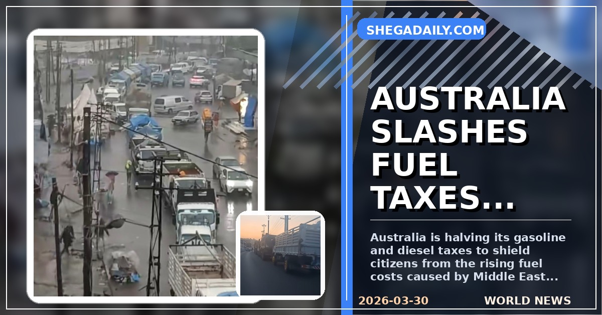 Australia Slashes Fuel Taxes to Combat Rising Global Energy Costs