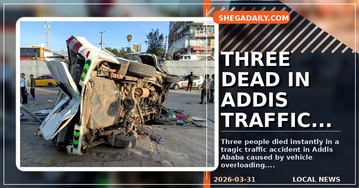Three Dead in Tragic Addis Ababa Traffic Accident