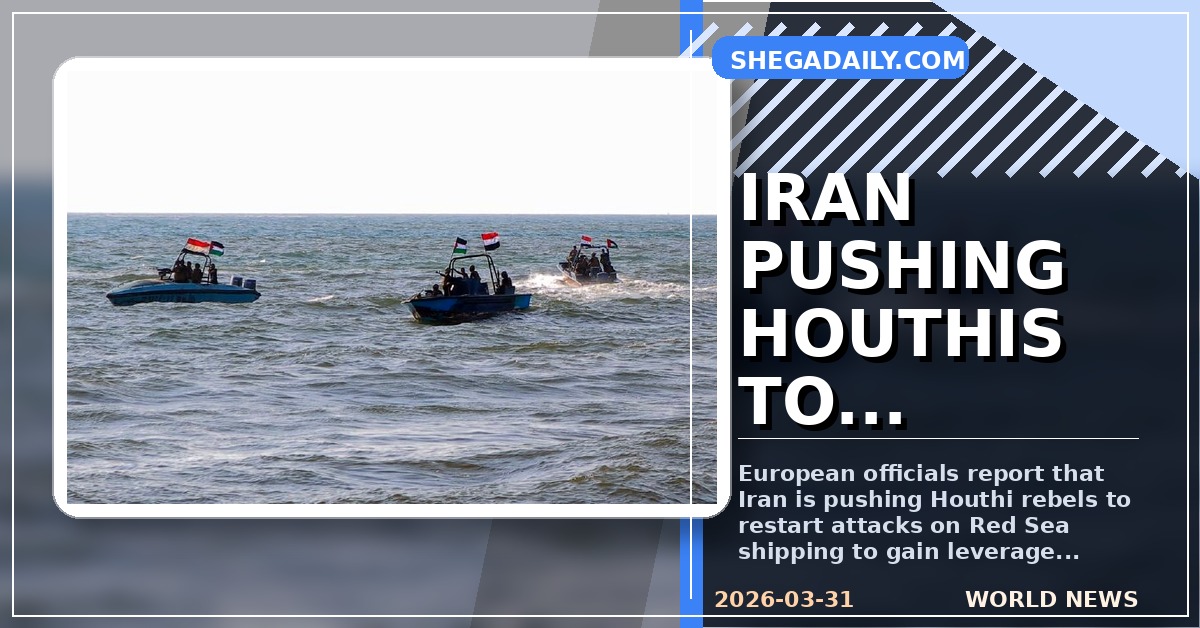 Report: Iran Pressuring Houthis to Resume Red Sea Attacks