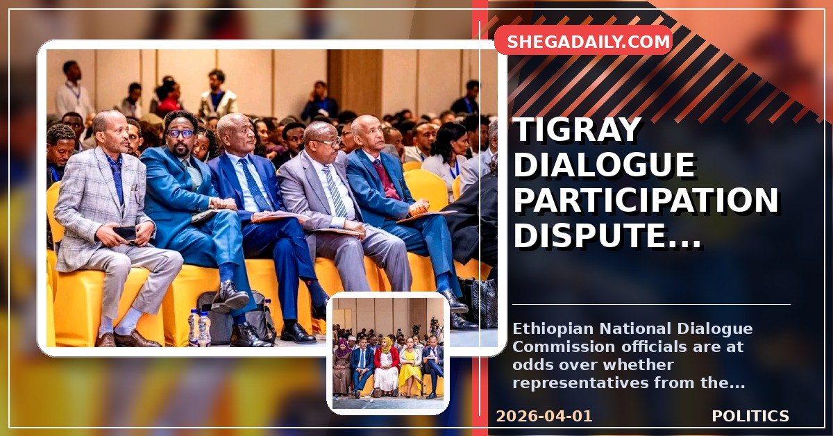 Disagreement Emerges Over Tigray Participation in National Dialogue