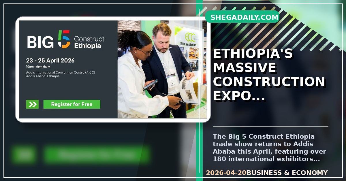 Ethiopia’s Largest Construction and Infrastructure Trade Show Returns to Addis Ababa