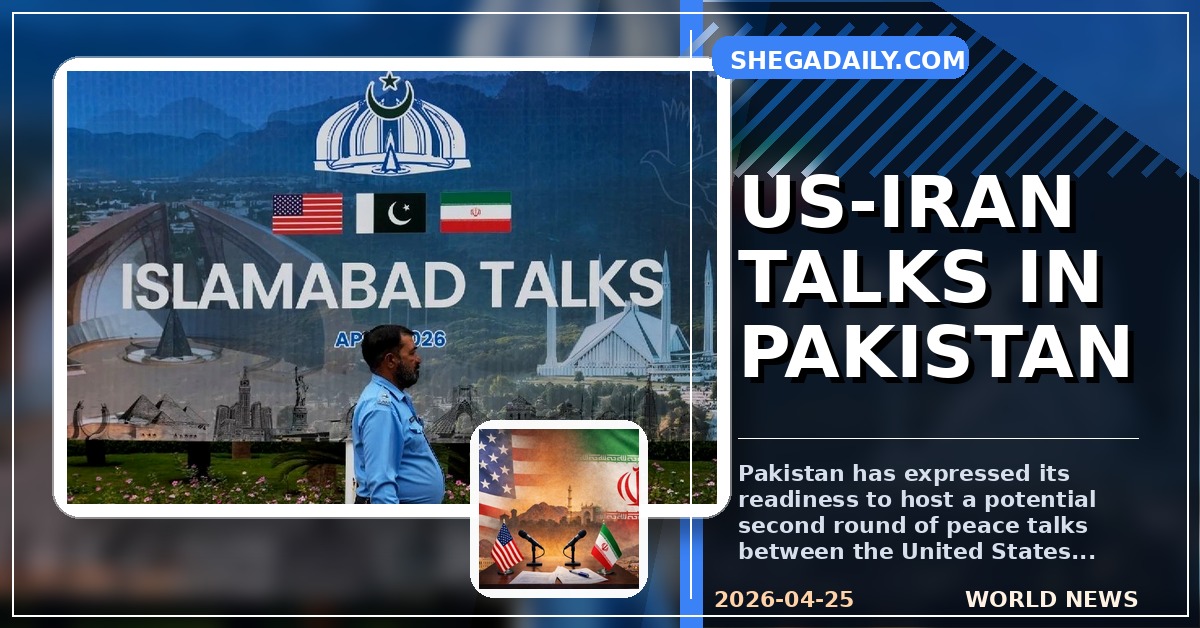 Pakistan Prepares to Host Potential Second Round of US-Iran Peace Talks