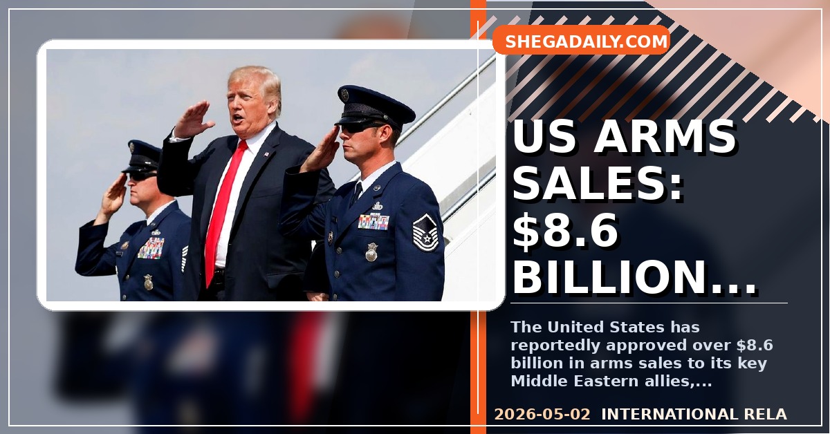 US Greenlights Over $8.6 Billion in Arms Sales to Key Middle East Allies